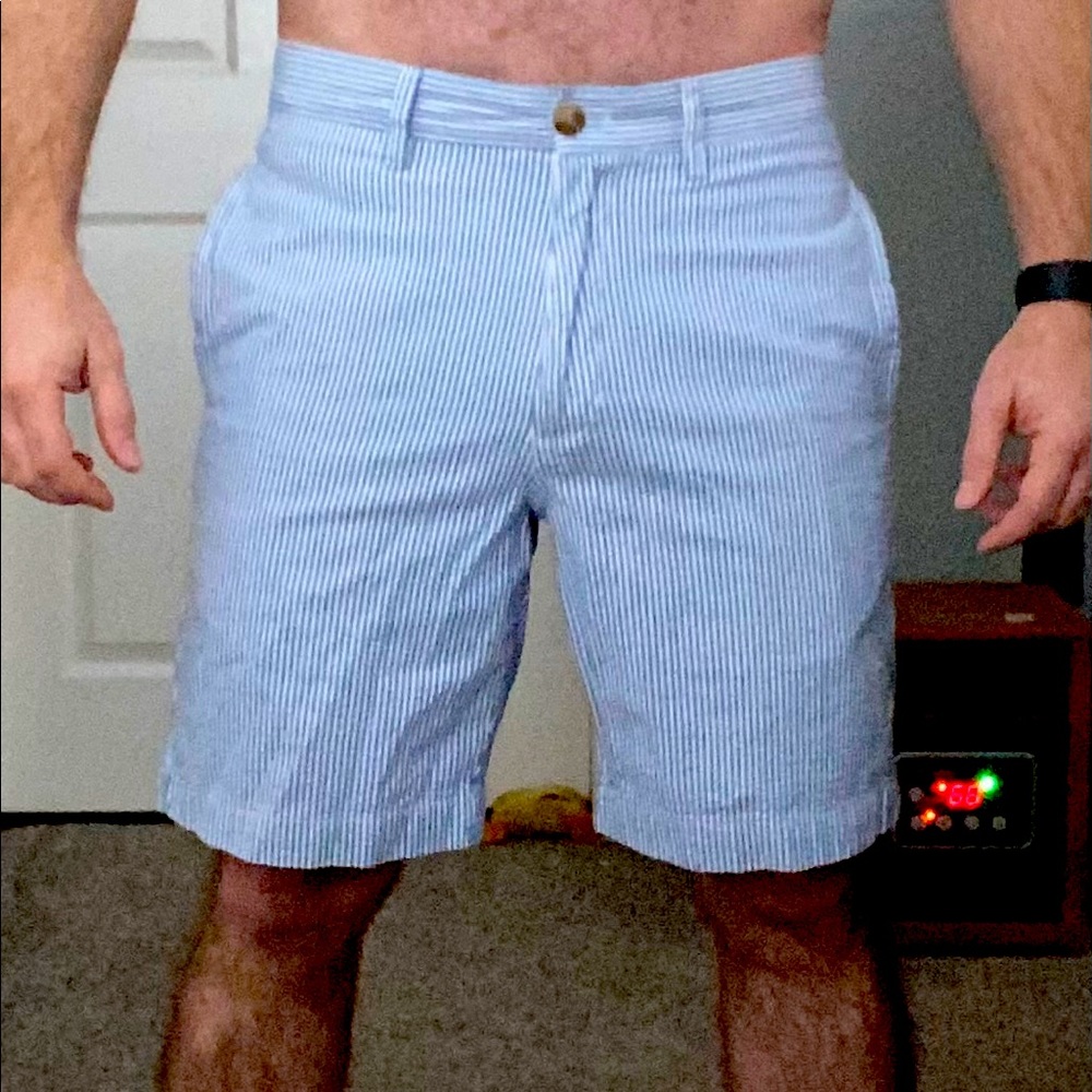 Men’s searsucker shorts